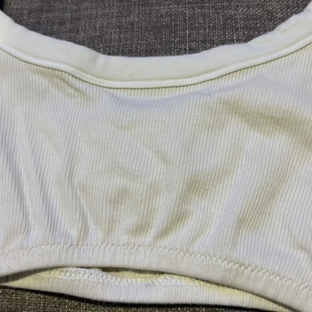 Skims Cotton Rib Scoop Bralette - Picture 3 of 4